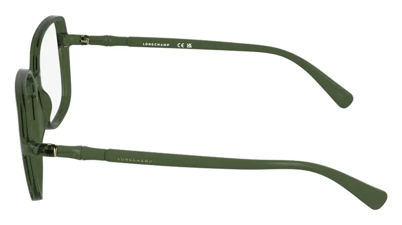 Donna LONGCHAMP LO2802 300 Montature da vista Bio-iniettato Verde Squadrata Normale miniatura 3