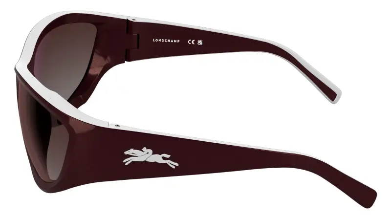 Longchamp Occhiali da sole Donna Bordeaux 3873965 miniatura 3