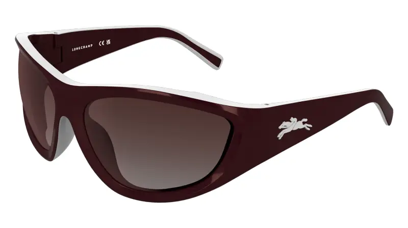 Longchamp Occhiali da sole Donna Bordeaux 3873965