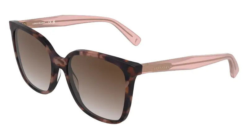 Longchamp Occhiali da sole Donna Rosso 4198358