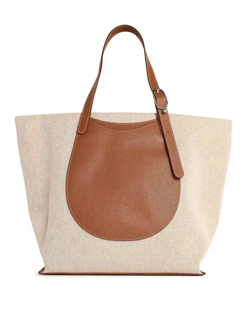 Shopping Borsa Complice in Tela Marrone