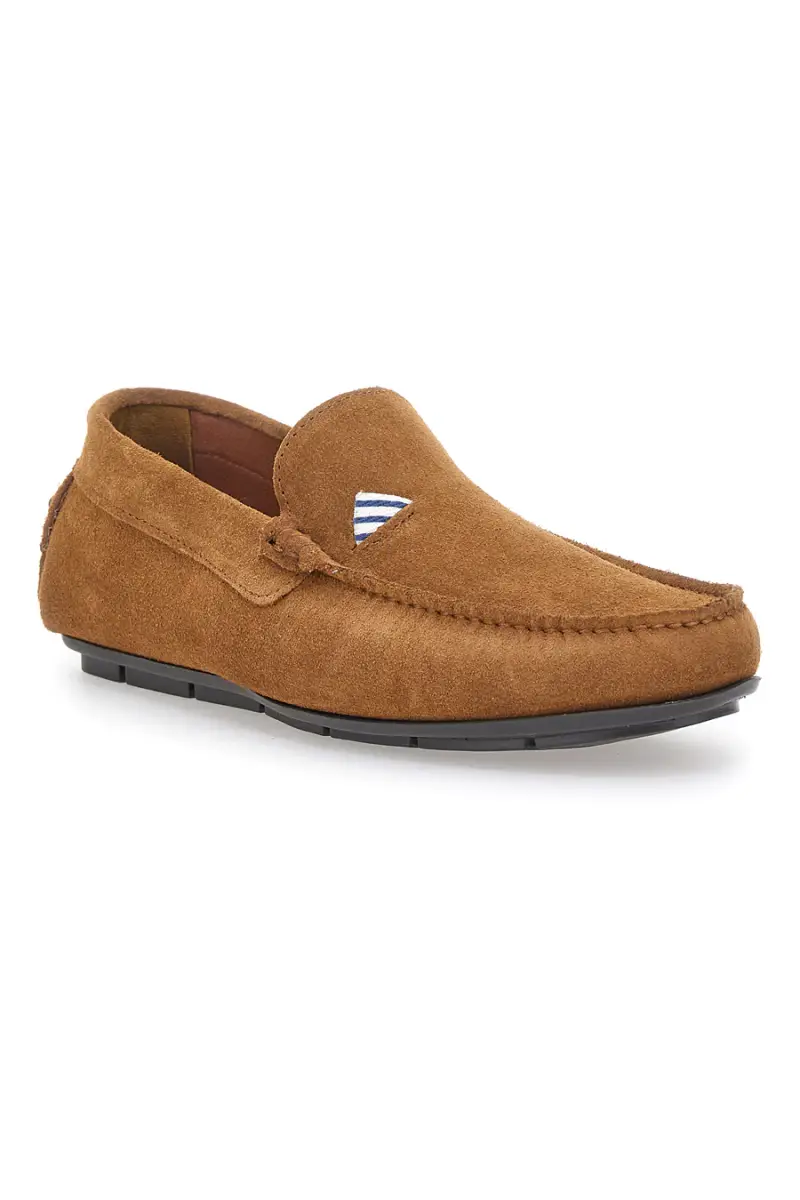 Mocassino Longford 104 Cognac Vera Pelle [CUOIO] miniatura 2