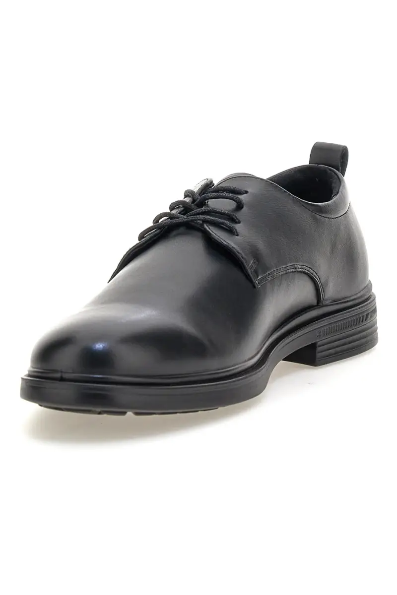 Scarpe eleganti nere stringate Longford 9007 [NERO] miniatura 3