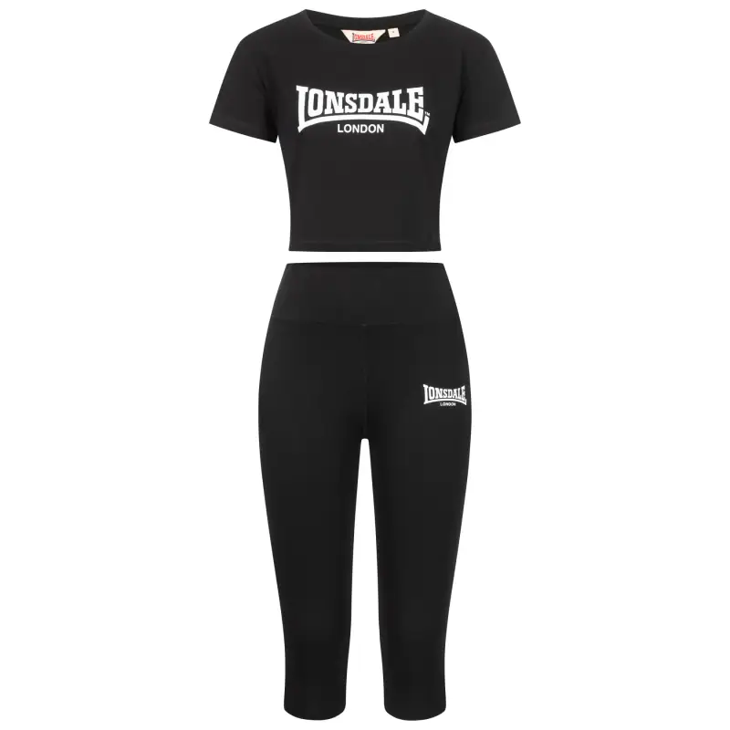 Completo t-shirt e leggings donna Lonsdale Ixworth