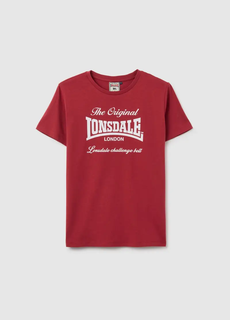 Lonsdale T-shirt Rosso 1191496