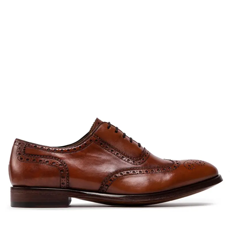 Scarpe basse Lord Premium Brogues 5501 Marrone