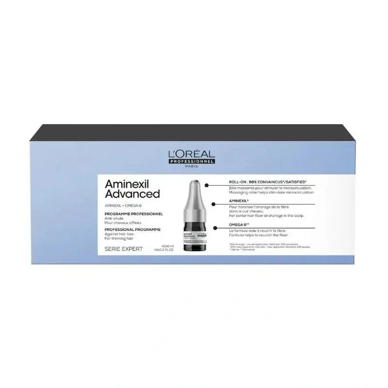 L'OREAL Aminexil Advanced Aminexil 1.5% + Omega 6 10 x 6ml