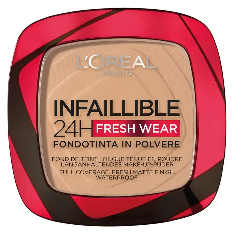 L'OREAL Infaillible 24H Fresh Wear - Fondotinta In Polvere 140 Golden Beige