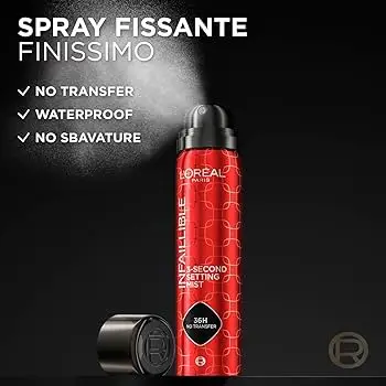 L'oreal Infaillible 3-Second Setting Spray - 36H 75ML miniatura 4
