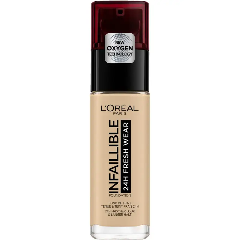 L'OREAL Infaillible 32H Fresh Wear Foundation Vitamin C 100 Warm Undertone / Sous-Ton