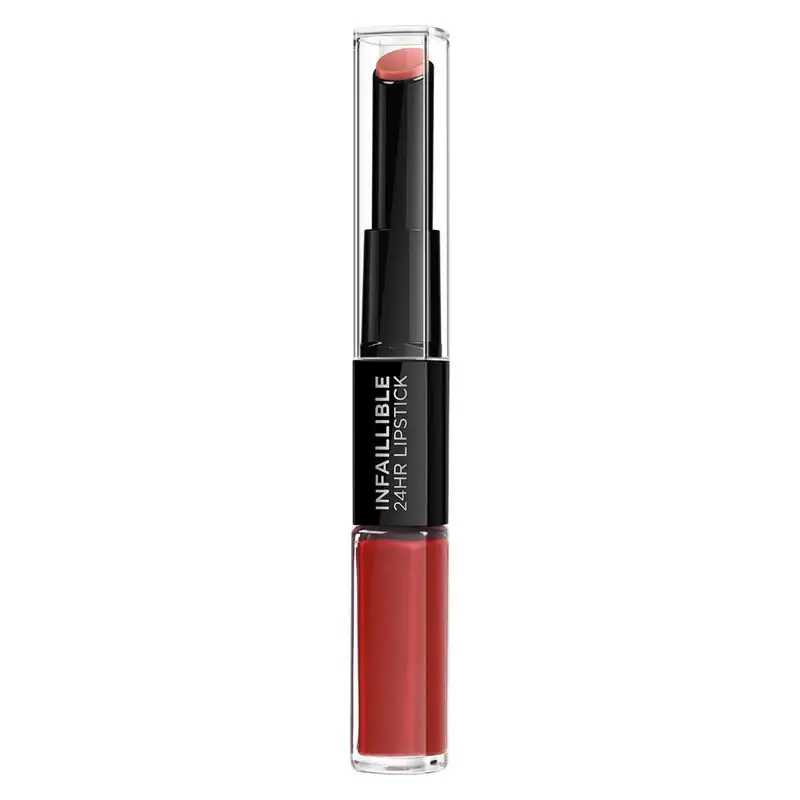 L'OREAL Infaillible Lipstick 2 Step 24H 506 Red Infaillibl