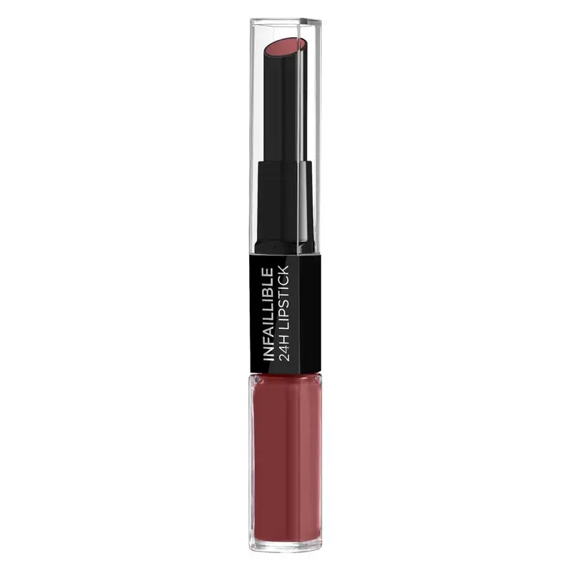 L'OREAL Infaillible Lipstick 2 Step 24H 801 Toujours Toffeee