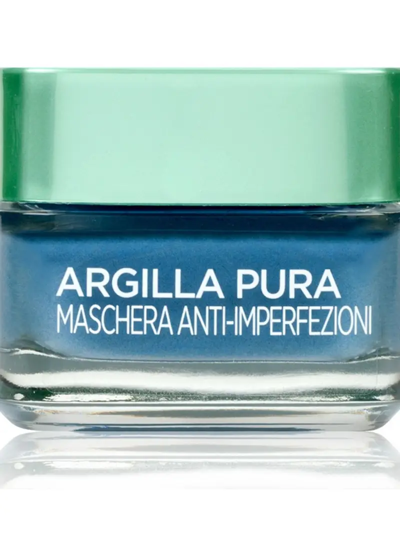 L'OREAL, L'oréal Paris Maschera Per Il Viso Argilla Pura, Azione Anti-imperfezioni, Agisce Sui Punti Neri E Ristringe Pori, Con Alga Marina E 3 Argille Minerali, 50 Ml., Donna, Bianco miniatura 2