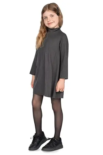 LORES Collant per ragazze, tinta unita, semi-velato, per la scuola, classici, per danza classica, 20 denari, tonia,