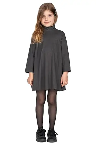 LORES Collant per ragazze, tinta unita, semi-velato, per la scuola, classici, per danza classica, 20 denari, tonia miniatura 2