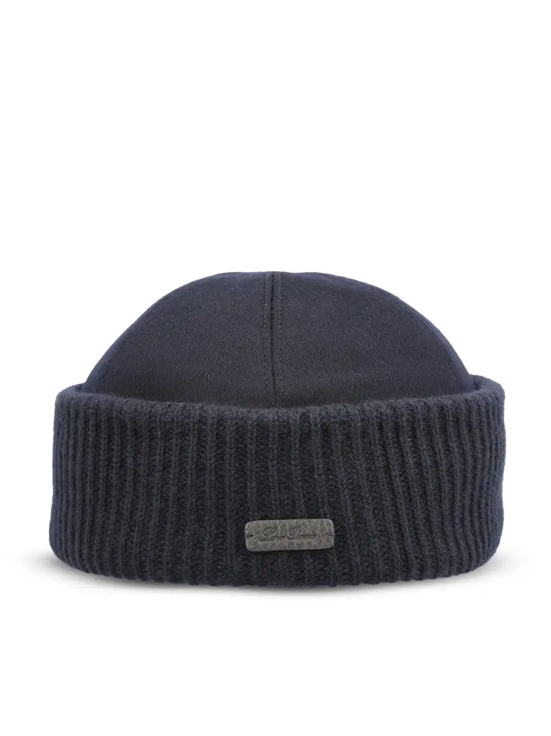 Berretto In Cashmere BLU