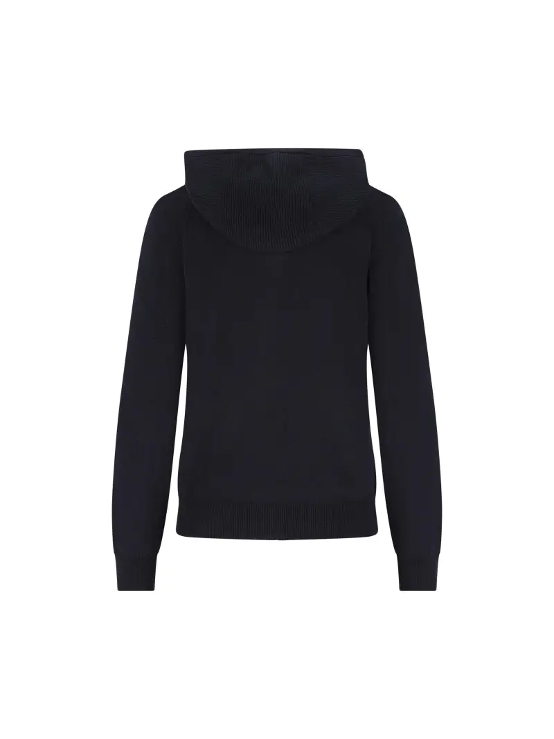 Bomber Merano In Baby Cashmere BLU miniatura 2