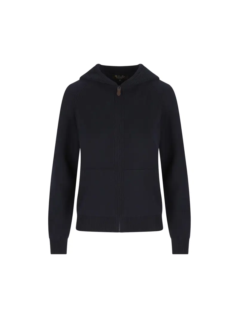 Bomber Merano In Baby Cashmere BLU