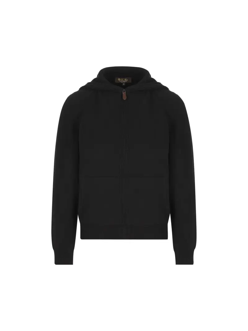Bomber Merano In Baby Cashmere NERO