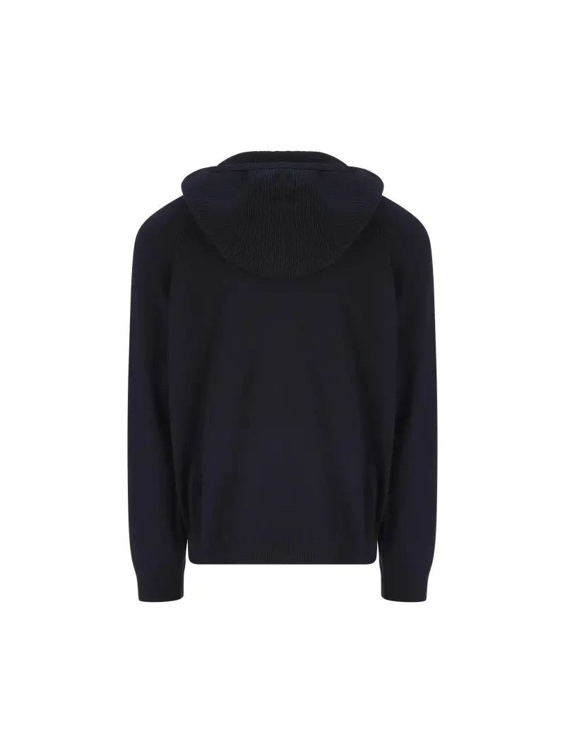 Felpa In Cashmere BLU miniatura 2