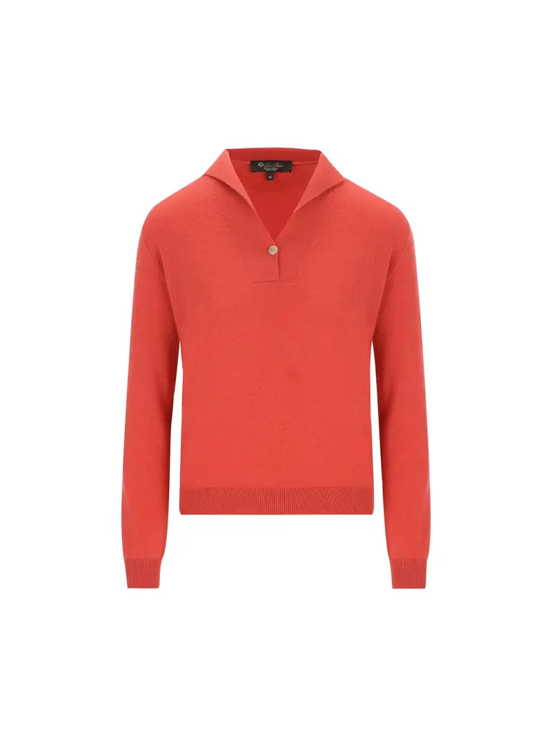 Polo In Cashmere ROSSO