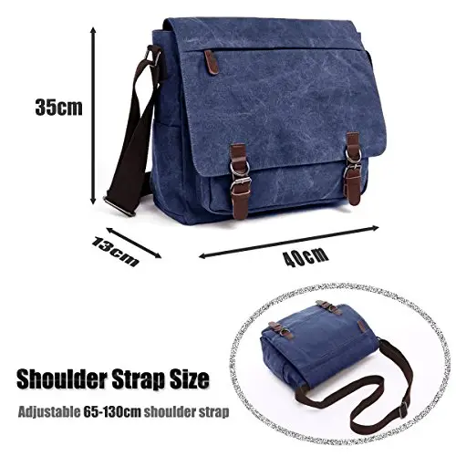 LOSMILE Borsa a tracolla Uomo Blu 3517632 miniatura 2