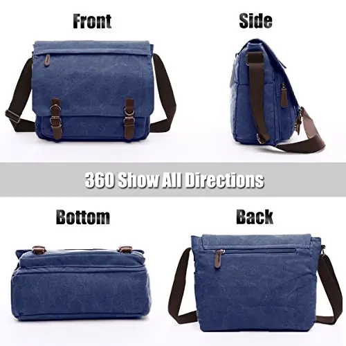 LOSMILE Borsa a tracolla Uomo Blu 3517632 miniatura 3