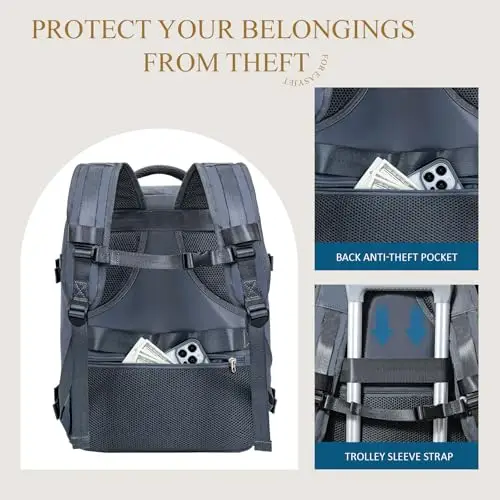 Lossga Zaino da viaggio Grigio 3435325 miniatura 3