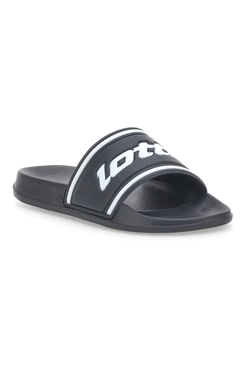 Ciabatte Nere da Piscina Lotto Midway IV Slide [NERO] miniatura 3