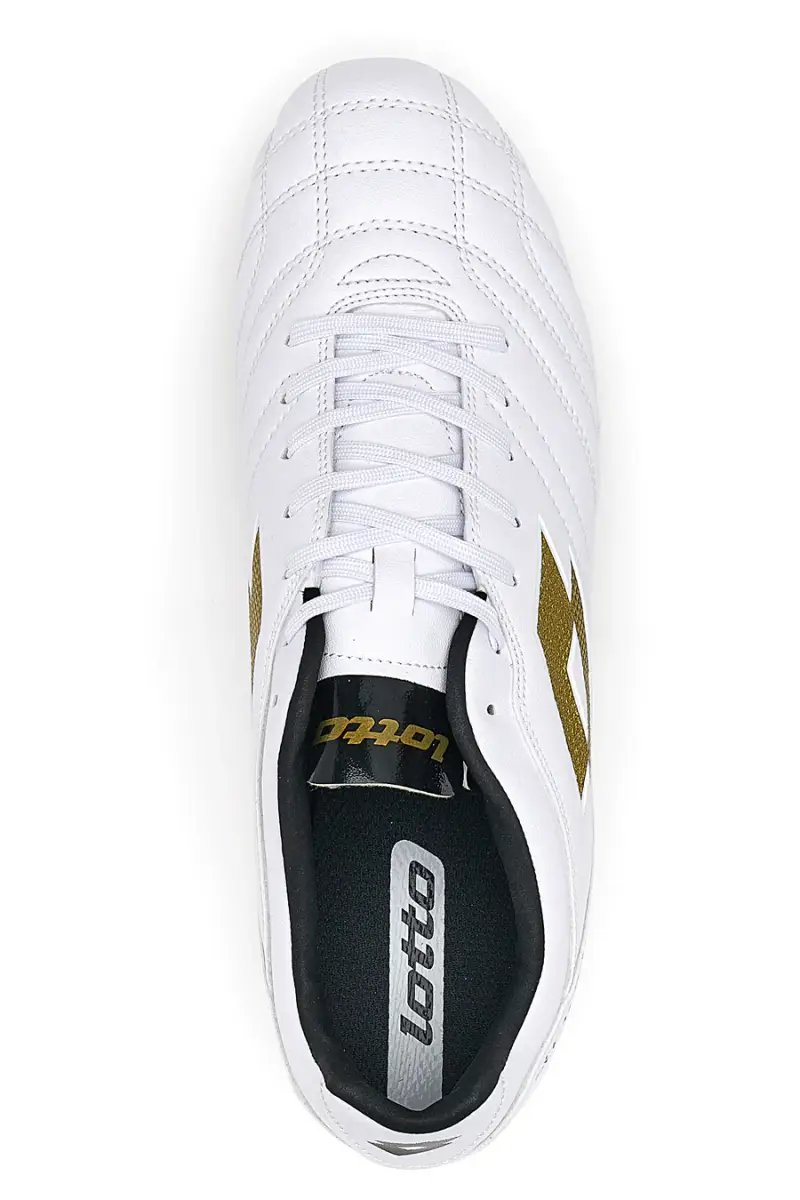 Scarpe da Calcio Lotto Stadio 705 FG Bianche [BIANCO miniatura 5