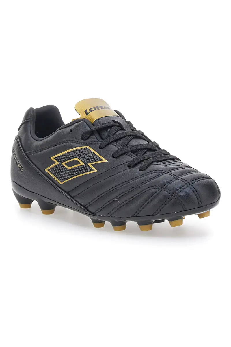 Scarpe da Calcio Nere Lotto Stadio 705 Fg Jr [NERO] miniatura 2
