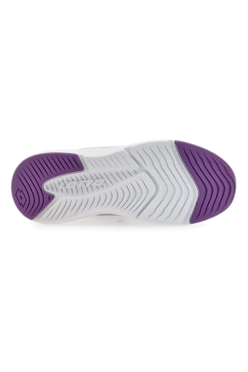 Scarpe da Running Bianche e Lilla Con Logo Laterale Lotto Speedride 800 W [BIANCO miniatura 5