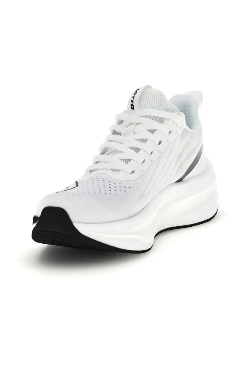 Scarpe da running bianco nero memory foam traspirante Lotto Speedride 700 III W [WHITE miniatura 4