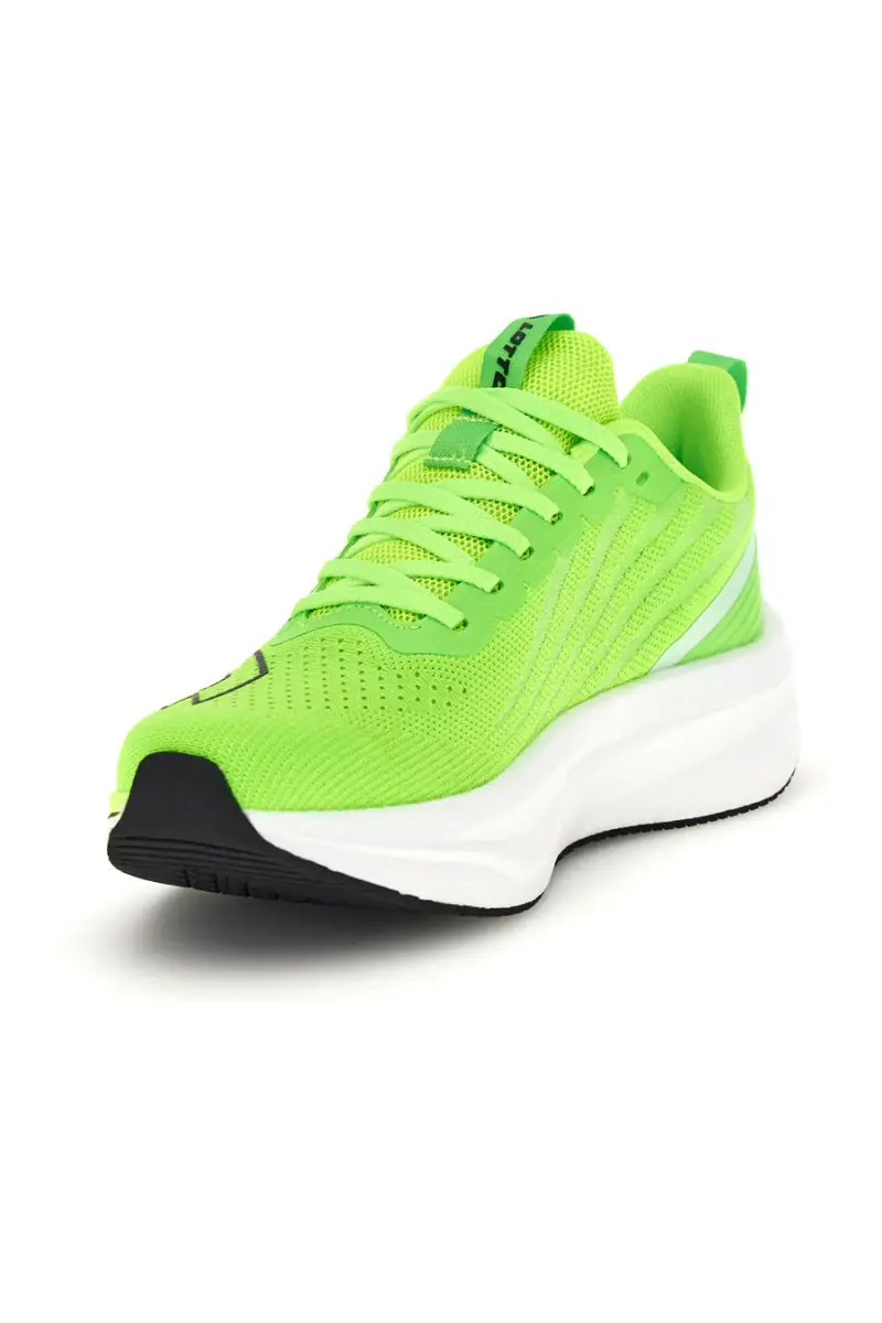 Scarpe da running verde fluo traspirante memory foam Lotto Speedride 700 III [VERDE] miniatura 4