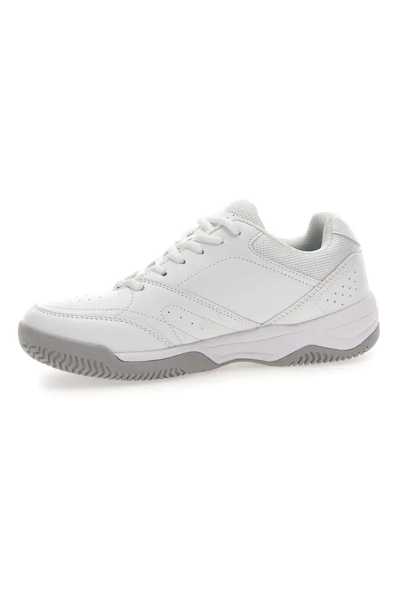 Scarpe da tennis bianche con memory foam Lotto Court Logo AMF XX W [WHITE miniatura 4