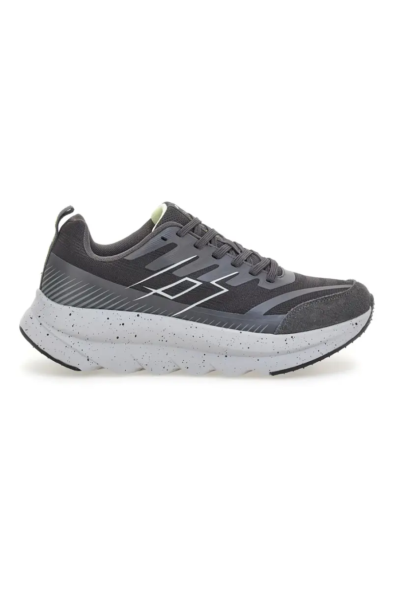Scarpe running nere con suola ammortizzata Lotto Run 60 AMF [GRIGIO]