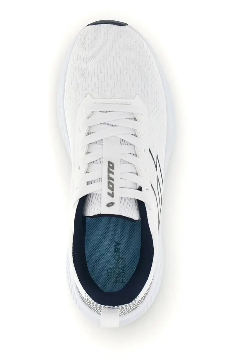 Scarpe sportive bianco traspirante memory foam Lotto Speedride 900 II [BIANCO] miniatura 3
