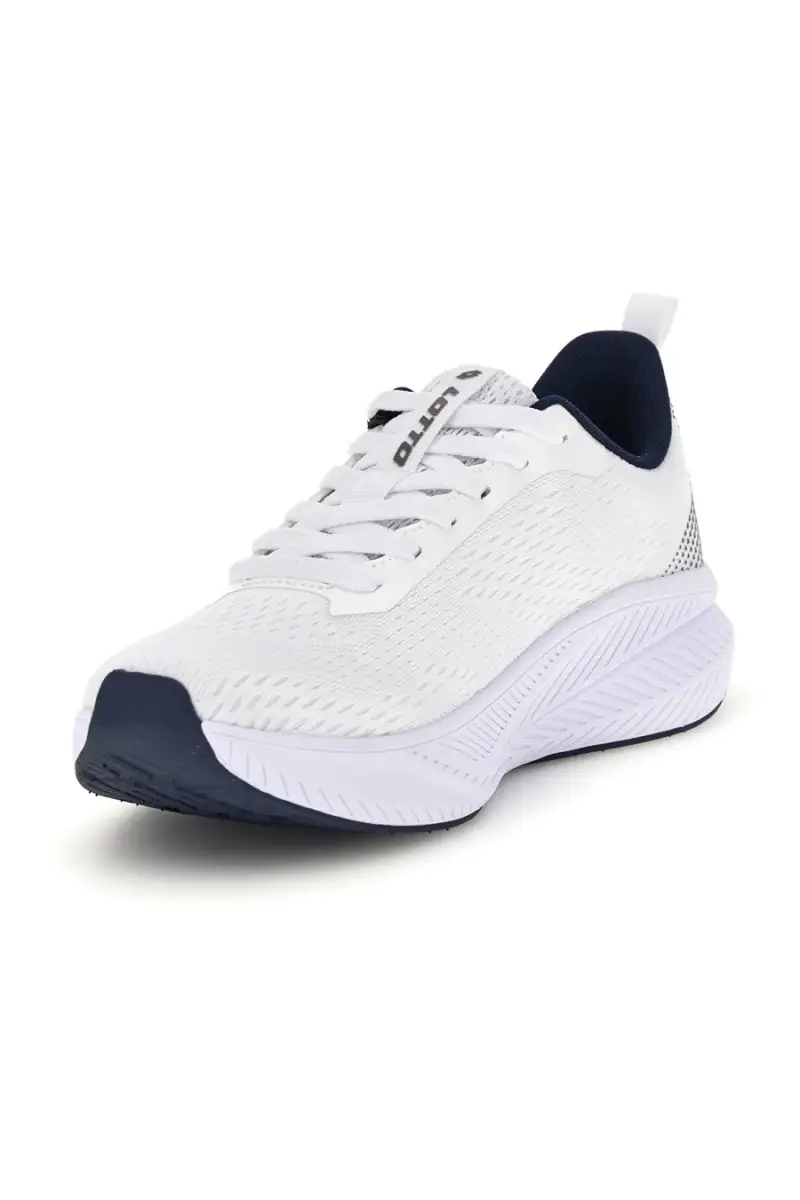 Scarpe sportive bianco traspirante memory foam Lotto Speedride 900 II [BIANCO] miniatura 4
