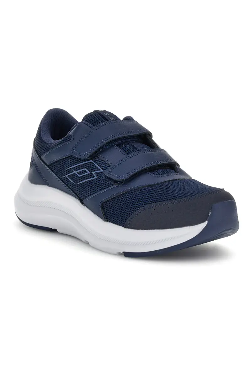 Scarpe sportive blu chiusura a strappo memory foam Lotto Speedride 801 III S [BLUE] miniatura 2
