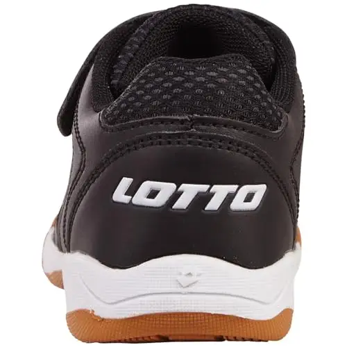 LOTTO Sneaker Unisex per Bambini, Nero e Bianco, 29 EU miniatura 3