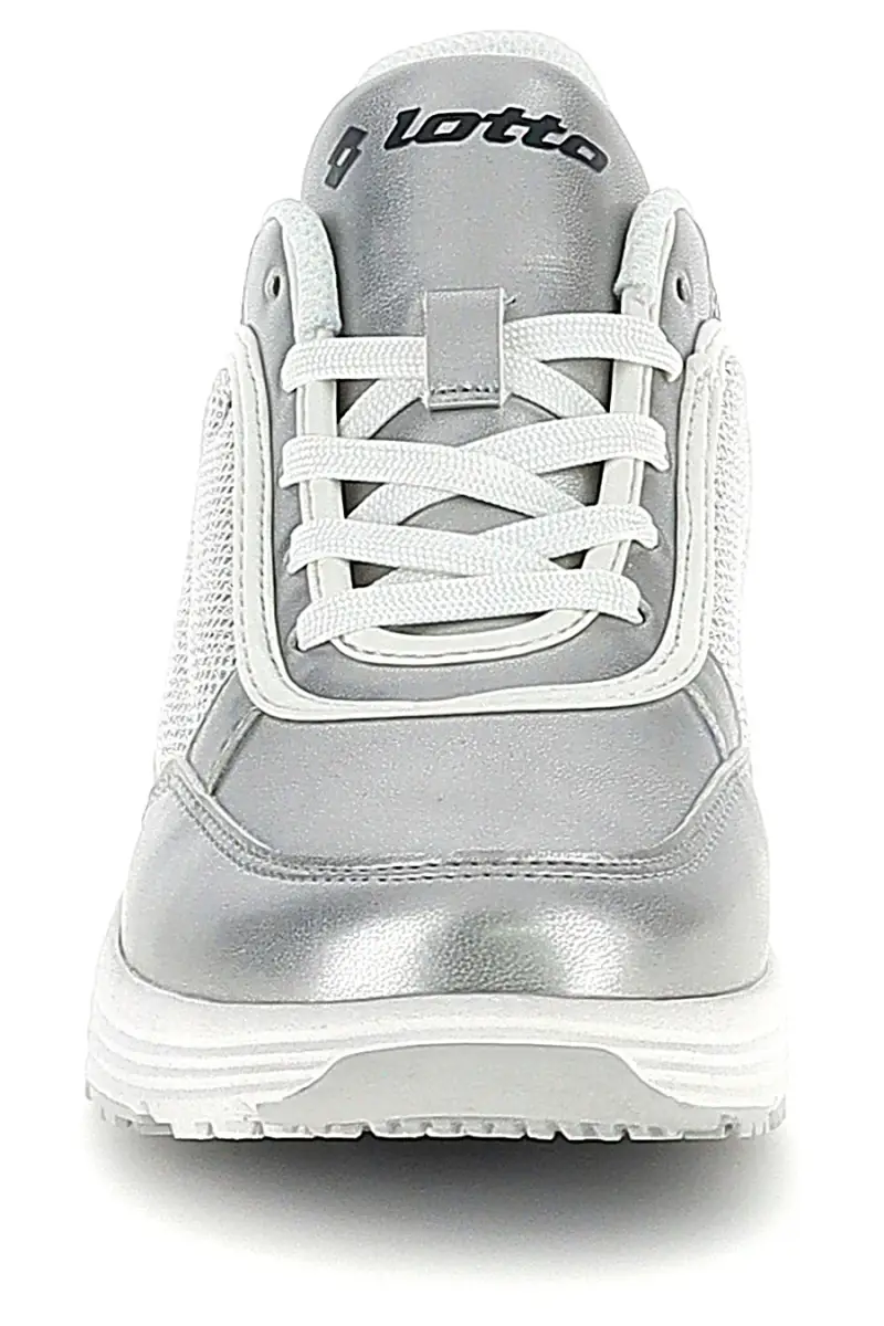 Sneakers argento con inserti animalier Lotto LOVE RIDE AMF VIII PHY W [BIANCO miniatura 5