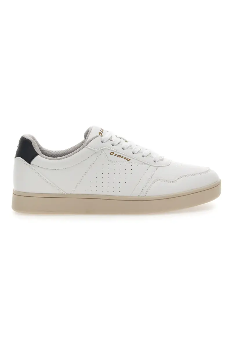 Sneakers Bianche Con Air Memory Foam Lotto Amf II Pu [BIANCO]
