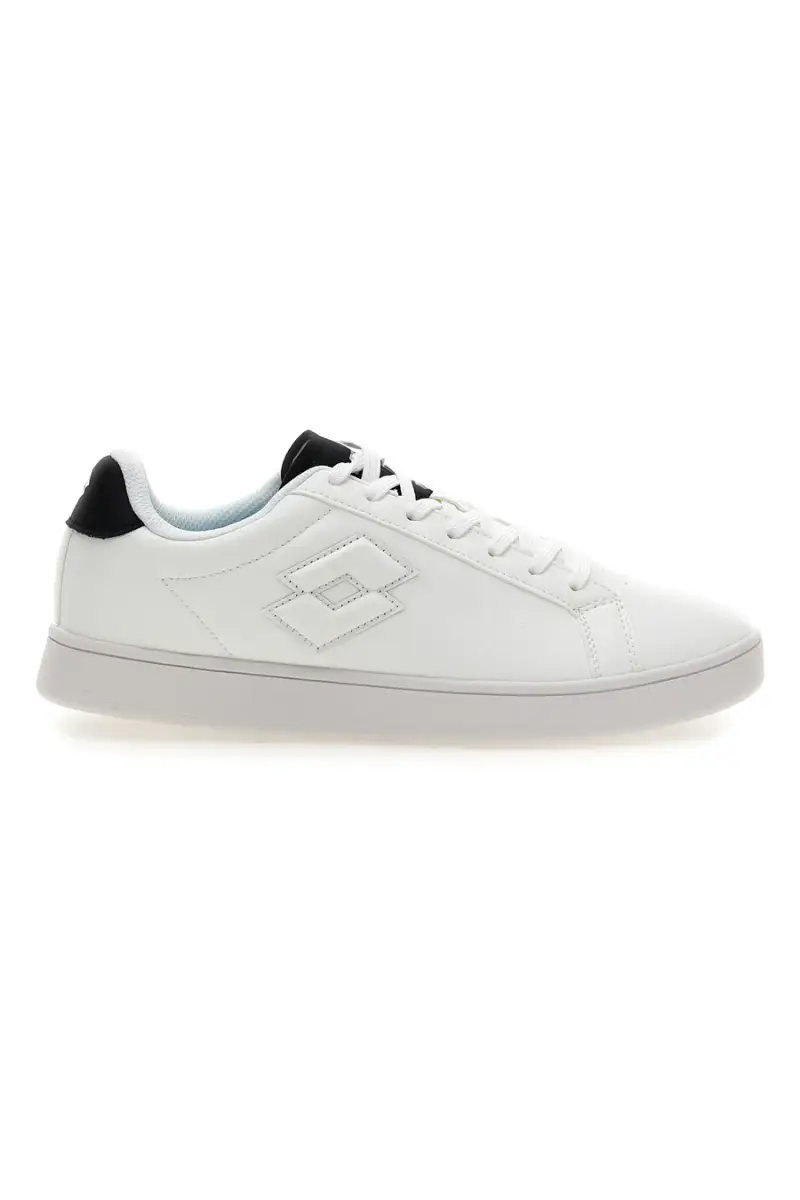 Sneakers bianche con dettagli neri Lotto 1973 AMF VI PU [BIANCO]