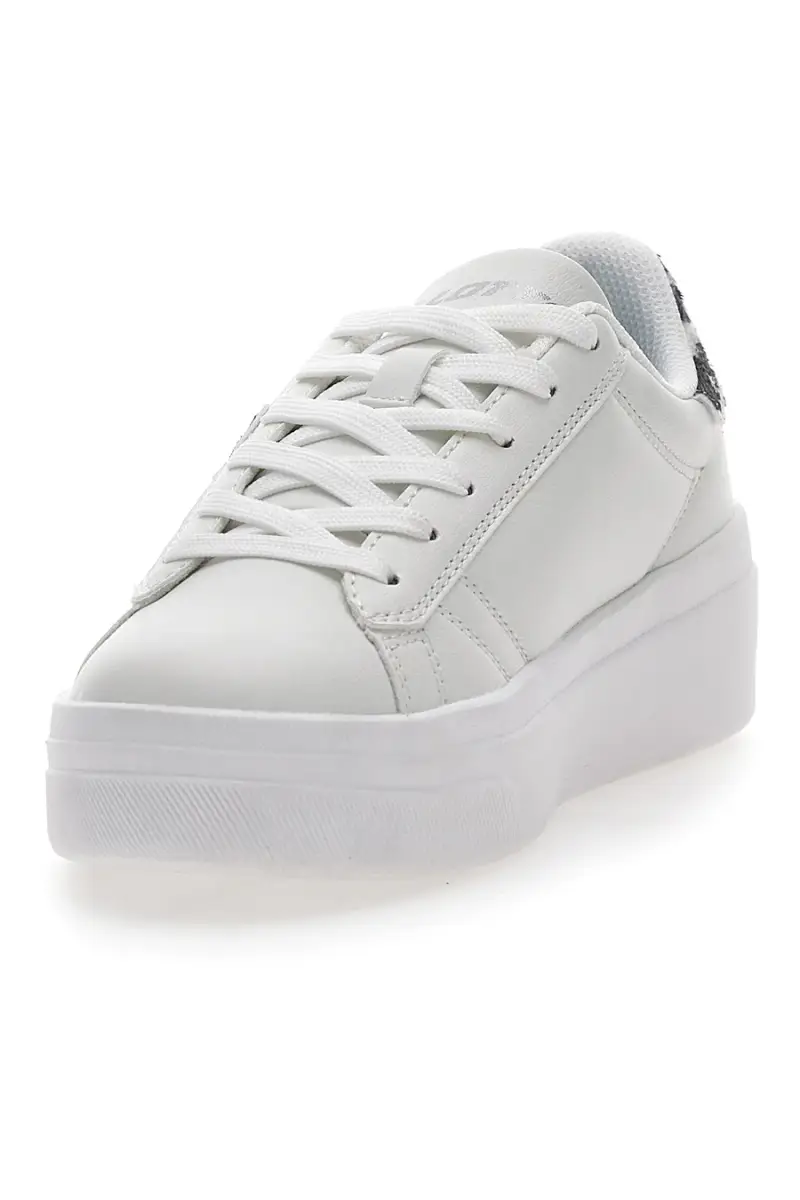 Sneakers Bianche con Flatform Lotto Astra Amf W [WHITE miniatura 3