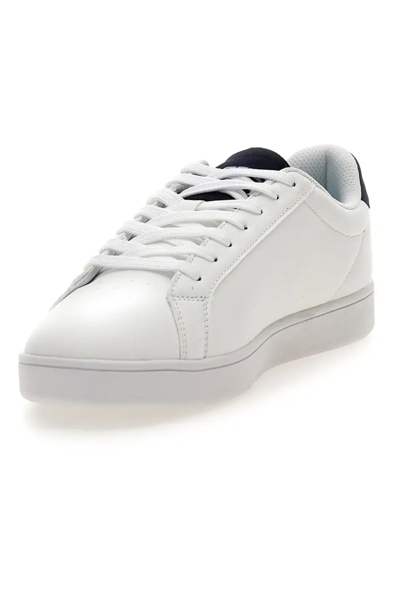 Sneakers bianche con logo laterale Lotto 1973 AMF [BIANCO] miniatura 4