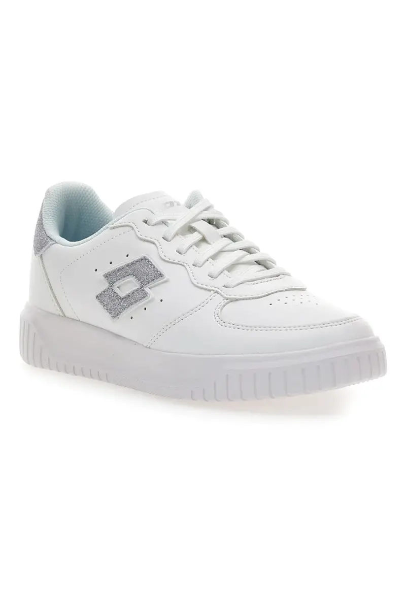 Sneakers Bianche e Argento LOTTO VENUS 1 AMF II [BIANCO] miniatura 2