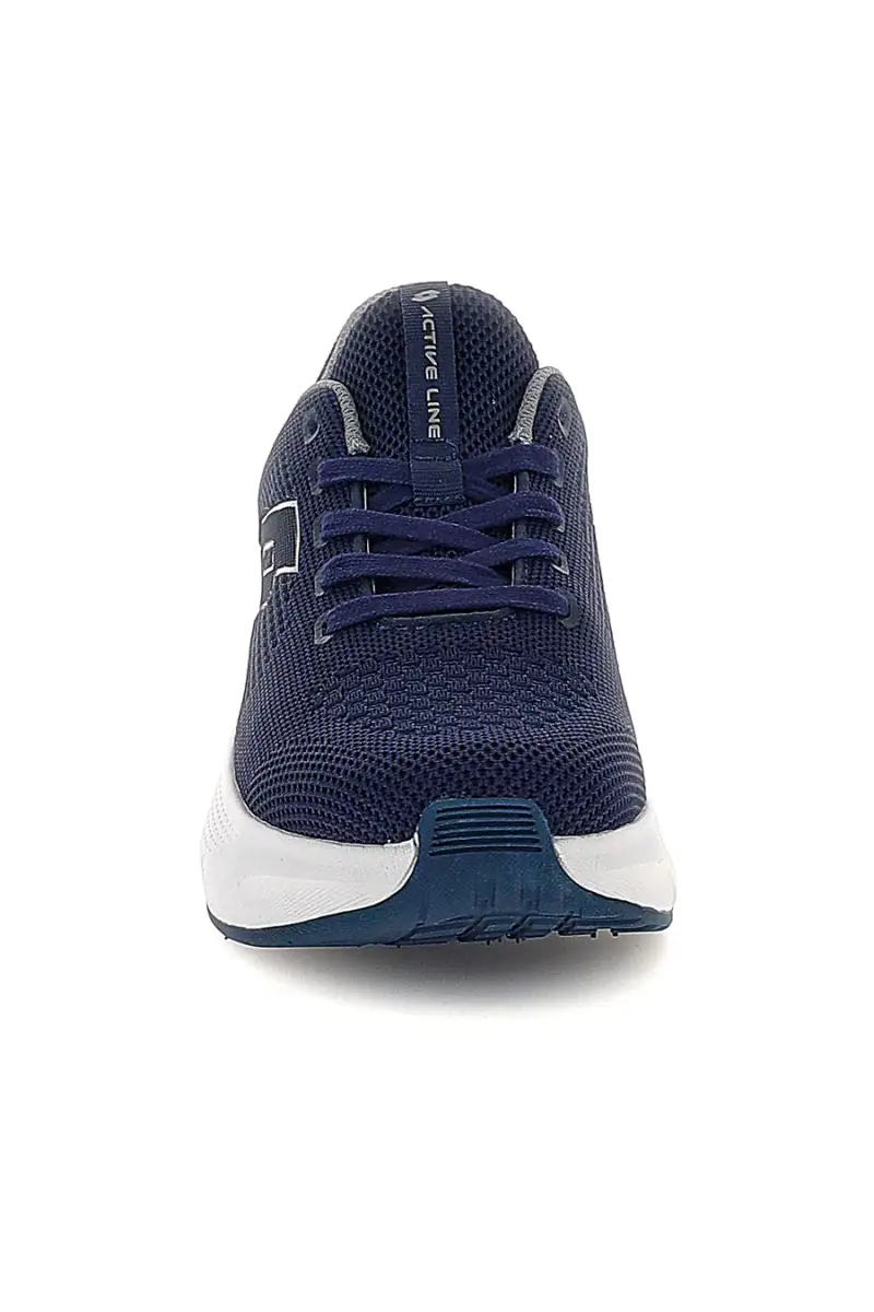 Sneakers blu con suola grigia e memory foam Lotto SPEEDRIDE 900 [BLU miniatura 3