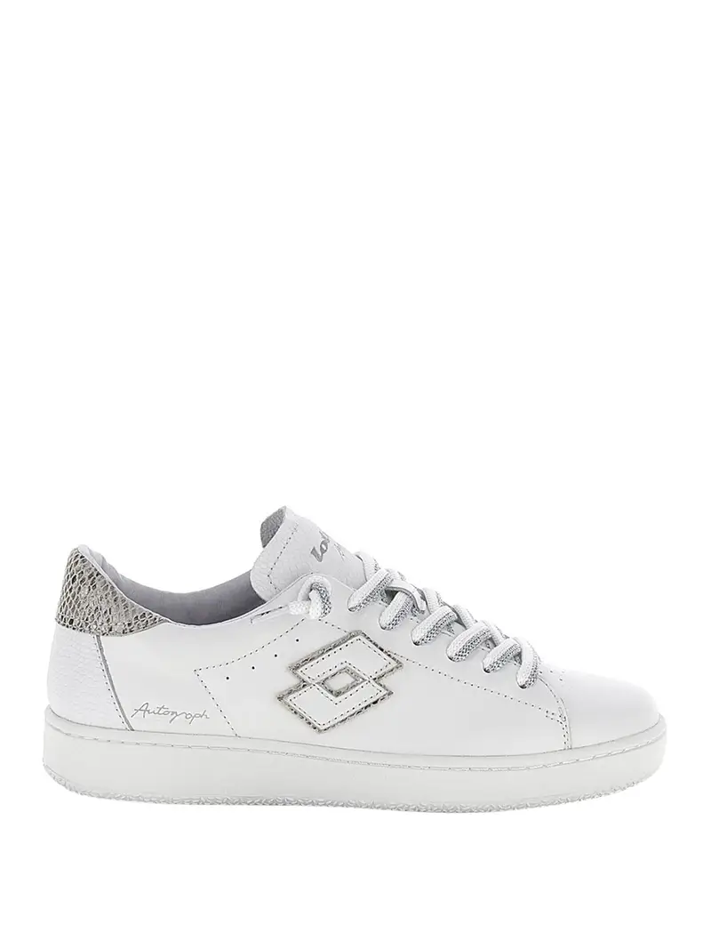 sneakers lotto autograph snake da donna - bianco