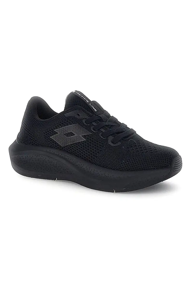 Sneakers nere in mesh con memory foam Lotto SPEEDRIDE 900 W [NERO] miniatura 2