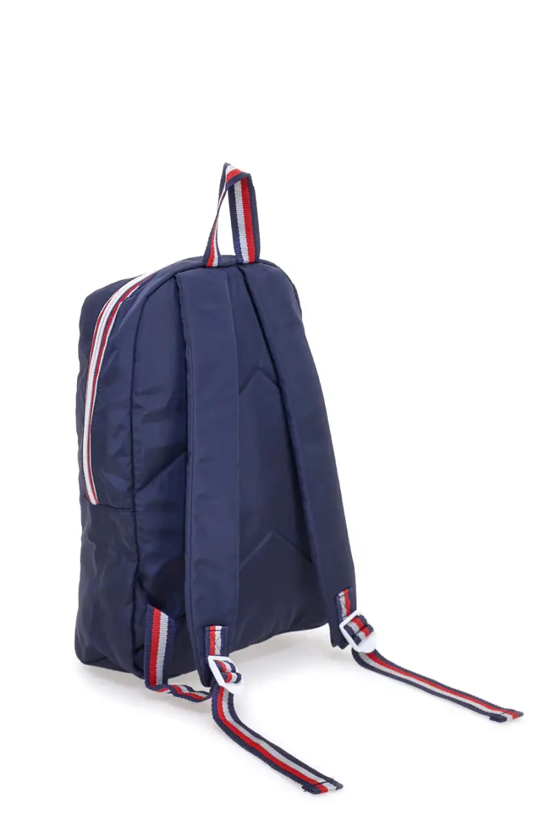 Zaino blu con zip a contrasto Lotto LTT438 [BLU] miniatura 3